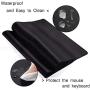 KINPLE XXL Extended Large Gaming Mouse Pad Non-Slip Water-Resistant Rubber Cloth Computer Game Mouse Mat(35.4×15.75×0.1 inch) (35.4×15.75inch(U11))