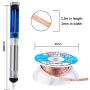 6pcs Desoldering Pump Solder Wick, Solder Remover Tool Kit, 3pc Solder Sucker Pump and 3pcs Desoldering Wick Solder Braid Wire (2.5mm Width, 1.5m Length)