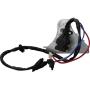 AIP Electronics HVAC Blower Motor Resistor AC Heater Switch Control Compatible Replacement For 1986-1993 Mercedes L6 and V8 Oem Fit BMR159