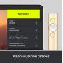 Logitech Spotlight Presentation Remote - Advanced Digital Highlighting with Bluetooth, Universal Presenter Clicker, 30M Range and Quick Charging – Gold