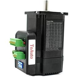 TOAUTO Integrated Closed-Loop Nema23 Stepper Motor with Driver IHSS57-36-20 2Nm 36V Position Encoder for Lazer 3D Printer CNC Control