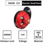 LLZ 12V car Horn kit, Unique Shape, Super Loud Sound decibels, Strong and Durable, can be Used for locomotives, Cars, Trucks, etc. (1PCS)
