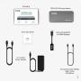 Plugable Thunderbolt 3 and USB C Docking Station with 96W Charging - Compatible with Mac and Windows Laptops, DisplayPort and HDMI, 2X USB-C, 3X USB 3.0, Gigabit Ethernet, Audio Jack - Horizontal