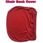 Loghot Chair Covers Spandex Universal Computer Office Desk Stretch Rotating Pure Color Chair Cover (Red)