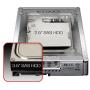 ICY DOCK 1x 2.5 Inch to 3.5 Inch Internal Hard Disk SSD Drive Metal Mount Adapter Bracket Kit for SATA/SAS SSD (EZConvert PRO MB982IP-1S-1) ICY DOCK 1x 2.5 Inch to 3.5 Inch Internal Hard Disk SSD Drive Metal Mount Adapter Bracket Kit for SATA/SAS SSD (EZConvert PRO MB982IP-1S-1)