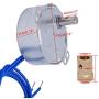 TWTADE 2PCS 5-6RPM TYC-50 Synchronous Synchron for Cup Turner, AC 100~127V 50/60Hz 4W CW/CCW Turntable motor with 6ft Lamp cord,7mm Connector,Coupling,Screw,wrench TYC-50
