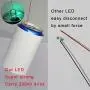 25pcs Pre-soldered Micro Litz Wired Leads Warm White SMD Led 0603 + Muti-Resistor New