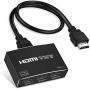 NEWCARE 4K HDMI Splitter 1 in 3 Out, 1×3 HDMI Splitter Support 4Kx2K, 1080P, 3D, HDR, DTS/Doby-TrueHD for Xbox PS4 PS3 Fire Stick Roku Blu-Ray Player Apple TV(HDMI Cable Included)