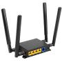 KuWFi 300Mbps 3G 4G LTE Car WiFi Wireless Router Extender Strong Signal Cat6 WiFi Routers with USB Port SIM Card Slot with External Antenna for USA/CA/MX[Not for Verizon]