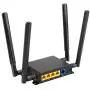 KuWFi 300Mbps 3G 4G LTE Car WiFi Wireless Router Extender Strong Signal Cat6 WiFi Routers with USB Port SIM Card Slot with External Antenna for USA/CA/MX[Not for Verizon]