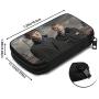Hxuedan Sherlock Holmes The Data Cable Storage Bag is A Portable and Independent Design SuitableVFor Travelers to Place The Data Cable, Earphone and Electronic Product Data Cable Storage Bag