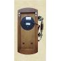 HWZSZSH Ancient Wooden Wall-Mounted Telephone Vintage Rotary Dial Retro Wired Telephone Fixed-line Landline Rotary dial Version