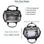 BRINCH Laptop Backpack 15.6 Inch Wide Open Computer Backpack Laptop Bag College Rucksack Water Resistant Business Travel Backpack Multipurpose Casual Daypack with USB Charging Port for Women Men,Black BRINCH Laptop Backpack 15.6 Inch Wide Open Computer Backpack Laptop Bag College Rucksack Water Resistant Business Travel Backpack Multipurpose Casual Daypack with USB Charging Port for Women Men,Black