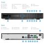 Amcrest 4K NV5232 (32CH 1080P/3MP/4MP/5MP/6MP/4K/12MP) Network Video Recorder - Supports up to 32 x 4K IP Cameras, Supports up to 2 x 10TB Hard Drives (Not Included) (No PoE Ports Included)