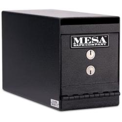 Mesa Safe Company Model MUC2K Undercounter Depository Safe with Dual Key Lock, Dark Gray