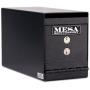 Mesa Safe Company Model MUC2K Undercounter Depository Safe with Dual Key Lock, Dark Gray