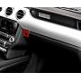 Interior Carbon Fiber Car Storage Box Panel Trim Sticker Styling,Red