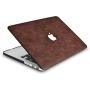 LuvCase Laptop Case for MacBook Pro 13'' (2021/20/19/18/17/16 Release) with/Without Touch Bar A2338 M1/A2251/A2289/A2159/A1989/A1706/A1708 Leather Hard Shell Cover (Brown Cow Leather)