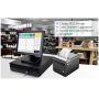 31/8 80mm Thermal Receipt Printer, Meihengtong 250mm/s POS Printer with Auto Cutter, USB Serial Ethernet LAN Windows Driver ESC/POS RJ11 RJ12 Cash Drawer, Support Windows/Linux/Mac