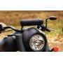 Kuryakyn 2720 MTX Road Thunder Weather Resistant Motorcycle Sound Bar Plus: 300 Watt Handlebar Mounted Audio Speakers with Bluetooth, USB Power Charger, Satin Black