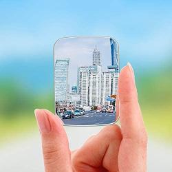 Car blind spot mirror 2PCS, rectangular frameless convex high-definition glass rearview mirror, 360°rotation adjustment, suitable for all cars, off-road vehicles, SUVs and trucks