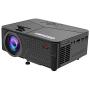 OHDERII Projector,Lumens Projector for Outdoor Movies with Maximum 200'' Display and 1080p Supported, 50,000 Hour Operating Life Compatible with HDMI, VGA and USB for Gaming and Movies