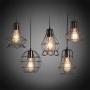 ST58 Vintage Edison LED Light Bulb 60W Equivalent, Warm White 2700K, Kohree 6W Dimmable LED Filament Bulb E26 Base Lamp for Home, Restaurant, Reading Room, 6 Packs