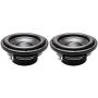(2) Skar Audio VD-10 D4 10'' 800W Max Power Dual 4 Ohm Shallow Mount Subwoofers, Pair of 2
