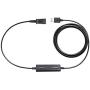 VoiceJoy Headset QD(Quick Disconnect) Connector to USB Adapter with Volume Adjuster, Mute for Speaker and Microphone Separately Compatible with Any Plantronics and VoiceJoy Headset QD Plug