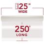 GBC Thermal Laminating Film, Rolls, Nap-Lam II, 2.25'' Core, Clear, 3 Mil, 25'' x 250, 2 Pack (3125742)