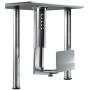Newstar CPU-D200SILVER Under Desk PC Mount (Suitable PC Dimensions - Height: 39-54 cm/Width: 13-23 cm) - Silver