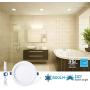 TORCHSTAR 6 Inch 12W LED Recessed Lighting Anti-glare Trim, CRI 90+, Dimmable Airtight Can-Killer Downlight, IC Rated, 3000K Warm White, ETL & Energy Star Listed, Pack of 6