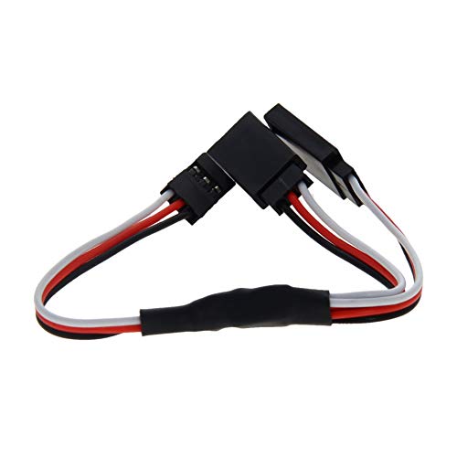 Fielect 150mm Black Red White Y Servo Extension Cable Remote Control Racing Part for Various Models of Electronic Products 5Pcs