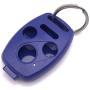 Cutting Not Required - Replacement Key Fob Keyless Entry Remote Shell Case for Honda 2003-2012 Accord / 2006-2013 Civic EX / 2009-2015 Pilot /2005-2006 CR-V Car Key Fob Cover (1 Blue + 1 Red)