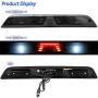 EWAY LED 3rd Third Brake Light Backup Camera for Ford F150 2015-2020/F250 350 450 550 Super Duty 2017-2021 Rear Cargo Lamp High Mount Stop Light Rear View Reverse Hitch Camera