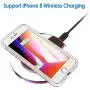 JETech Case Compatible with iPhone 8 Plus, Compatible with iPhone 7 Plus, 5.5-Inch, Shockproof Bumper Cover, Anti-Scratch Clear Back, Clear