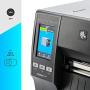 Zebra ZT411 Thermal Transfer Industrial Printer 300 dpi Print Width 4 in Serial USB Ethernet Bluetooth Peeler with Full Rewind ZT41143-T410000Z