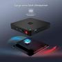 Beelink T4 Mini PC with Win10 OS, Intel Quad-Core Atom X5-Z8500 Mini Computer, 4G RAM+64GB eMMC, 2.4G/5G Dual WiFi,Gigabit Ethernet, HDMI&DP Ports Support Dual Display,Mounting Bracket,Auto Power On