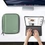tomtoc Portfolio Case for iPad Pro 12.9-inch 2018 & 2020, Protective Sleeve with Accessories Pocket, Carrying Storage Bag for iPad Pencil/Adapter/Hubs/Cables/ Magic Keyboard Fit Surface Pro 12.3
