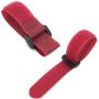 Pasow 25 Pcs 8-Inch Cable Ties with plastic buckle Reusable Wire Cord cable tie - Red