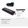 Actiontec ScreenBeam Mini2 Mobile Wireless Display Adapter with Miracast (SBWD60MBL01) - Mirror Phone Screen to HDTV, HDMI Connector, No Apps Required, Supports Select Microsoft & Android Devices