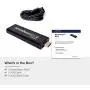 Actiontec ScreenBeam Mini2 Mobile Wireless Display Adapter with Miracast (SBWD60MBL01) - Mirror Phone Screen to HDTV, HDMI Connector, No Apps Required, Supports Select Microsoft & Android Devices