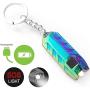 Mini Flashlight Keychain with Micro USB Rechargeable Tiny Flashlight,150 Lumen USB Rechargeable Small Pocket LED Torch Flashlight
