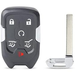 Keyecu Remote Smart Key fob Case 6 Button for Chevrolet Suburban Tahoe HYQ1AA