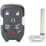 Keyecu Remote Smart Key fob Case 6 Button for Chevrolet Suburban Tahoe HYQ1AA