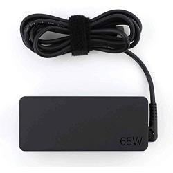 Lenovo 65W AC Adapter With USB Type C Connector (3 prong Power Cord) For P51s, P52s, E485, E580, E585, L480, L580, T470, T480, T570, T580, TP25, X270, X280 .