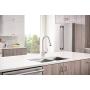 Moen 7594EWSRS Arbor Motionsense Wave Sensor Touchless One-Handle Pulldown Kitchen Faucet Featuring Power Clean , Spot Resist Stainless