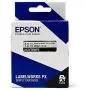 LABELWORKS 212VTBWPX Tape Cartridge - Black on White Vinyl Industrial Label Maker Tape - 1/2'' (12MM) Wide, 22.9 ft