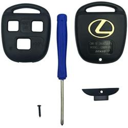 Replacement Keyless Entry Remote Control Key Case Fit for Lexus ES GS GX IS LS LX RX SC Key Fob Cover Case Without Blade (1PCS)