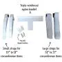 The All-in Wonder Mount by Mount Genie (1-Pack): The Easiest Wall Mount for All Components Routers Modems Xbox Playstation DVRs | One Size Fits All | Designed for Home and Business (White)